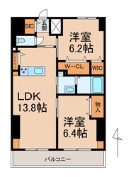 和歌山駅 徒歩7分 9階の物件間取画像